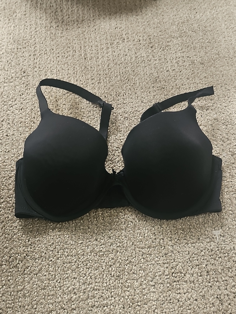 Auden Black Smooth Molded T-Shirt Bra